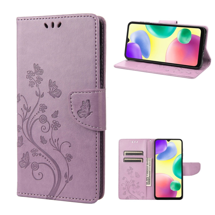 Custodia per cellulare in pelle con motivo floreale a farfalla, For Xiaomi Redmi 10A, For Xiaomi Redmi 10C, For Samsung Galaxy M23 5G