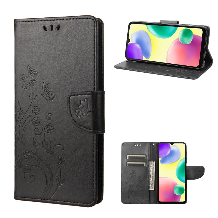 Custodia per cellulare in pelle con motivo floreale a farfalla, For Xiaomi Redmi 10A, For Xiaomi Redmi 10C, For Samsung Galaxy M23 5G