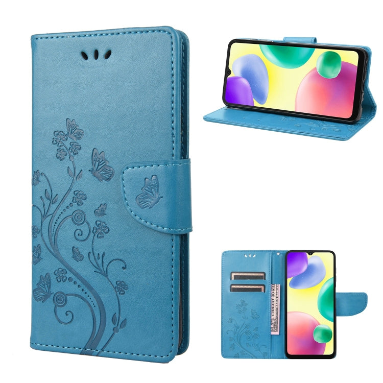 Custodia per cellulare in pelle con motivo floreale a farfalla, For Xiaomi Redmi 10A, For Xiaomi Redmi 10C, For Samsung Galaxy M23 5G