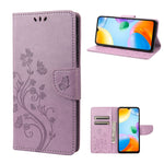 Custodia per cellulare in pelle con motivo floreale a farfalla, For Xiaomi Redmi 10A, For Xiaomi Redmi 10C, For Samsung Galaxy M23 5G