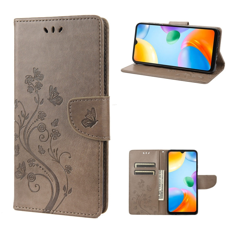 Custodia per cellulare in pelle con motivo floreale a farfalla, For Xiaomi Redmi 10A, For Xiaomi Redmi 10C, For Samsung Galaxy M23 5G
