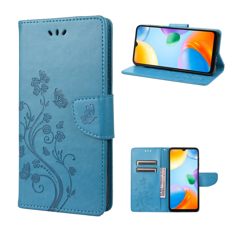 Custodia per cellulare in pelle con motivo floreale a farfalla, For Xiaomi Redmi 10A, For Xiaomi Redmi 10C, For Samsung Galaxy M23 5G