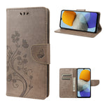 Custodia per cellulare in pelle con motivo floreale a farfalla, For Xiaomi Redmi 10A, For Xiaomi Redmi 10C, For Samsung Galaxy M23 5G