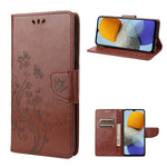 Custodia per cellulare in pelle con motivo floreale a farfalla, For Xiaomi Redmi 10A, For Xiaomi Redmi 10C, For Samsung Galaxy M23 5G