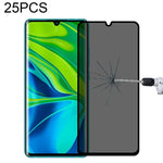 Pellicola in vetro temperato anti-peeping a copertura totale da 25 pezzi, For Xiaomi Redmi Note 10 Pro(25 PCS), For Xiaomi Poco X3 Pro(25 PCS), For Xiaomi Poco F3(25 PCS), For Xiaomi Poco M3 Pro(25 PCS), For Xiaomi Poco F3 GT(25 PCS)                   ...