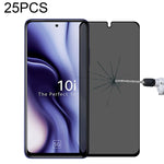 Pellicola in vetro temperato anti-peeping a copertura totale da 25 pezzi, For Xiaomi Redmi Note 10 Pro(25 PCS), For Xiaomi Poco X3 Pro(25 PCS), For Xiaomi Poco F3(25 PCS), For Xiaomi Poco M3 Pro(25 PCS), For Xiaomi Poco F3 GT(25 PCS)                   ...