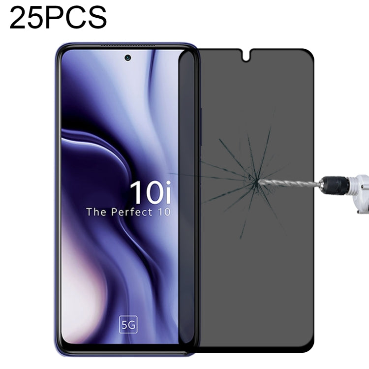 Pellicola in vetro temperato anti-peeping a copertura totale da 25 pezzi, For Xiaomi Redmi Note 10 Pro(25 PCS), For Xiaomi Poco X3 Pro(25 PCS), For Xiaomi Poco F3(25 PCS), For Xiaomi Poco M3 Pro(25 PCS), For Xiaomi Poco F3 GT(25 PCS)                   ...