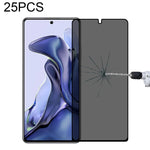 Pellicola in vetro temperato anti-peeping a copertura totale da 25 pezzi, For Xiaomi Redmi Note 10 Pro(25 PCS), For Xiaomi Poco X3 Pro(25 PCS), For Xiaomi Poco F3(25 PCS), For Xiaomi Poco M3 Pro(25 PCS), For Xiaomi Poco F3 GT(25 PCS)                   ...