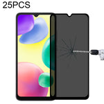 Pellicola in vetro temperato anti-peeping a copertura totale da 25 pezzi, For Samsung Galaxy S20 FE(25 PCS), For Xiaomi Redmi Note 11S / Note 11 SE India(25 PCS), For Samsung Galaxy M21(25 PCS), For Xiaomi Redmi K50/K50 Pro/K50 Gaming/Redmi K60(25 PCS)...
