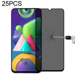 Pellicola in vetro temperato anti-peeping a copertura totale da 25 pezzi, For Samsung Galaxy S20 FE(25 PCS), For Xiaomi Redmi Note 11S / Note 11 SE India(25 PCS), For Samsung Galaxy M21(25 PCS), For Xiaomi Redmi K50/K50 Pro/K50 Gaming/Redmi K60(25 PCS)...