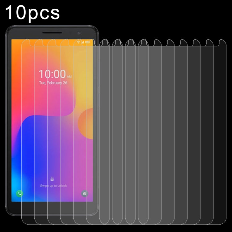 10 pellicole in vetro temperato da 0,26 mm 9H 2,5D, For Alcatel 1B 2022 (10 PCS), For Infinix Hot 12 (10 PCS), For Infinix Note 12 (10 PCS), For Infinix Smart 6 HD (10 PCS)