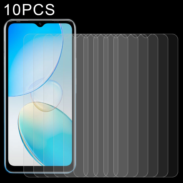 10 pellicole in vetro temperato da 0,26 mm 9H 2,5D, For Alcatel 1B 2022 (10 PCS), For Infinix Hot 12 (10 PCS), For Infinix Note 12 (10 PCS), For Infinix Smart 6 HD (10 PCS)
