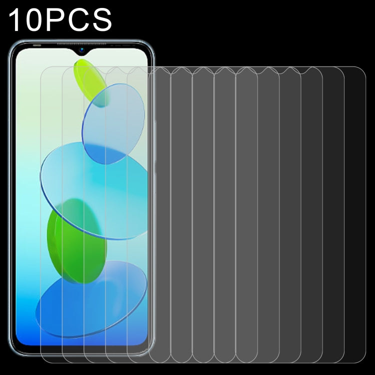 10 pellicole in vetro temperato da 0,26 mm 9H 2,5D, For Alcatel 1B 2022 (10 PCS), For Infinix Hot 12 (10 PCS), For Infinix Note 12 (10 PCS), For Infinix Smart 6 HD (10 PCS)
