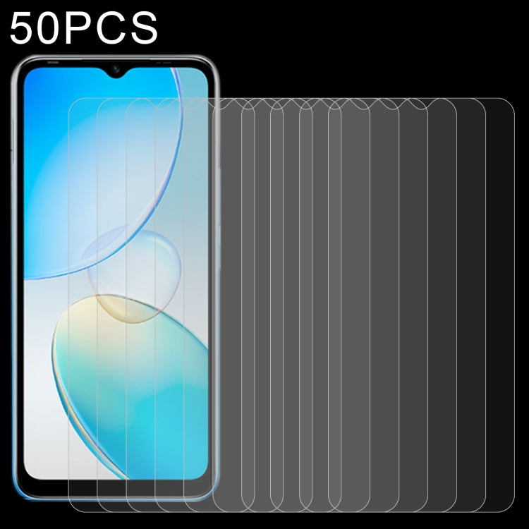 50 pellicole in vetro temperato da 0,26 mm 9H 2,5D, For Alcatel 1B 2022 (50 PCS), For Infinix Hot 12 (50 PCS), For Infinix Note 12 (50 PCS), For Infinix Smart 6 HD (50 PCS)