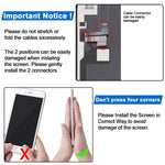 Schermo LCD TFT incell con digitalizzatore per iPhone 12/11/XS Ma