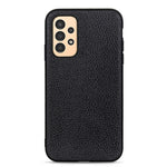 Custodia per telefono in vera pelle con texture Litchi, For Samsung Galaxy A13 4G, For Samsung Galaxy M23 / F23 5G
