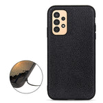 Custodia per telefono in vera pelle con texture Litchi, For Samsung Galaxy A13 4G, For Samsung Galaxy M23 / F23 5G