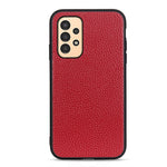 Custodia per telefono in vera pelle con texture Litchi, For Samsung Galaxy A13 4G, For Samsung Galaxy M23 / F23 5G