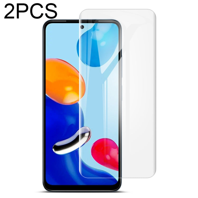 2 PZ IMAK Protezione frontale in pellicola idrogel curva a schermo intero, For Xiaomi Redmi K40S 5G, For Xiaomi Redmi K50 5G / K50 Pro 5G, For Xiaomi Redmi Note 11 4G, For Xiaomi Redmi Note 11E Pro 5G, For Xiaomi Redmi Note 11s 4G