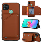 Skin Feel Custodia per telefono PU + TPU + PC, For Infinix Smart HD 2021-X612, For Tecno Pop5, For Samsung Galaxy A03 164mm