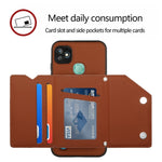 Skin Feel Custodia per telefono PU + TPU + PC, For Infinix Smart HD 2021-X612, For Tecno Pop5, For Samsung Galaxy A03 164mm