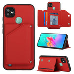 Skin Feel Custodia per telefono PU + TPU + PC, For Infinix Smart HD 2021-X612, For Tecno Pop5, For Samsung Galaxy A03 164mm