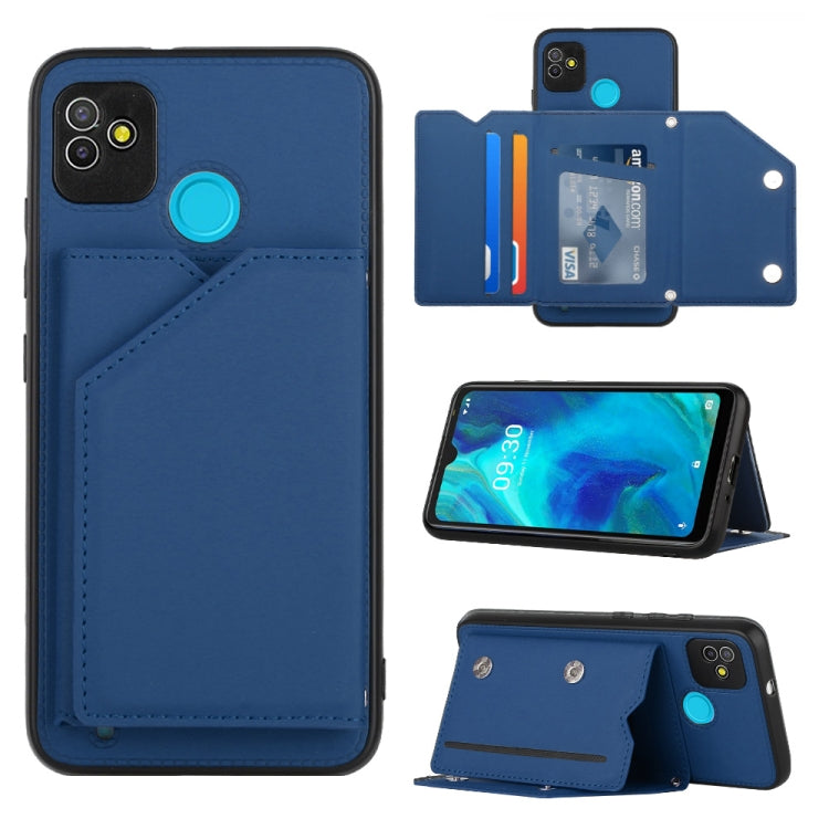 Skin Feel Custodia per telefono PU + TPU + PC, For Infinix Smart HD 2021-X612, For Tecno Pop5, For Samsung Galaxy A03 164mm