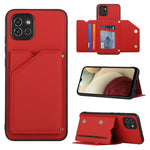 Skin Feel Custodia per telefono PU + TPU + PC, For Infinix Smart HD 2021-X612, For Tecno Pop5, For Samsung Galaxy A03 164mm