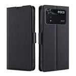 Custodia in pelle flip con fibbia laterale ultrasottile, For Xiaomi Poco M4 Pro, For Xiaomi Poco X4 Pro 5G, For Xiaomi 12 Pro, For Xiaomi Redmi K50 / K50 Pro, For Xiaomi Redmi Note 11 Global / Note 11S, For Xiaomi Redmi Note 11 Pro 4G / 5G