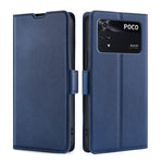 Custodia in pelle flip con fibbia laterale ultrasottile, For Xiaomi Poco M4 Pro, For Xiaomi Poco X4 Pro 5G, For Xiaomi 12 Pro, For Xiaomi Redmi K50 / K50 Pro, For Xiaomi Redmi Note 11 Global / Note 11S, For Xiaomi Redmi Note 11 Pro 4G / 5G