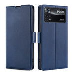 Custodia in pelle flip con fibbia laterale ultrasottile, For Xiaomi Poco M4 Pro, For Xiaomi Poco X4 Pro 5G, For Xiaomi 12 Pro, For Xiaomi Redmi K50 / K50 Pro, For Xiaomi Redmi Note 11 Global / Note 11S, For Xiaomi Redmi Note 11 Pro 4G / 5G