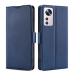 Custodia in pelle flip con fibbia laterale ultrasottile, For Xiaomi Poco M4 Pro, For Xiaomi Poco X4 Pro 5G, For Xiaomi 12 Pro, For Xiaomi Redmi K50 / K50 Pro, For Xiaomi Redmi Note 11 Global / Note 11S, For Xiaomi Redmi Note 11 Pro 4G / 5G