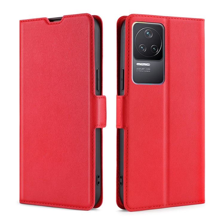 Custodia in pelle flip con fibbia laterale ultrasottile, For Xiaomi Poco M4 Pro, For Xiaomi Poco X4 Pro 5G, For Xiaomi 12 Pro, For Xiaomi Redmi K50 / K50 Pro, For Xiaomi Redmi Note 11 Global / Note 11S, For Xiaomi Redmi Note 11 Pro 4G / 5G