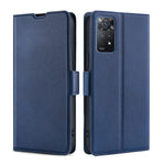 Custodia in pelle flip con fibbia laterale ultrasottile, For Xiaomi Poco M4 Pro, For Xiaomi Poco X4 Pro 5G, For Xiaomi 12 Pro, For Xiaomi Redmi K50 / K50 Pro, For Xiaomi Redmi Note 11 Global / Note 11S, For Xiaomi Redmi Note 11 Pro 4G / 5G