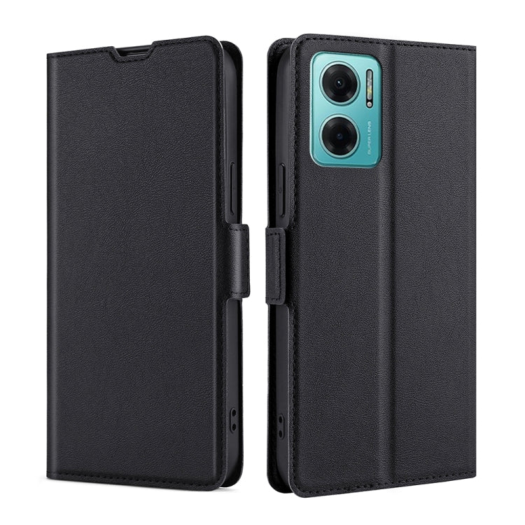 Custodia in pelle flip con fibbia laterale ultrasottile, For Xiaomi Redmi Note 11E 5G