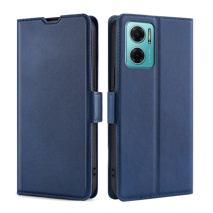 Custodia in pelle flip con fibbia laterale ultrasottile, For Xiaomi Redmi Note 11E 5G