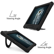 Custodia per tablet con supporto per manico in EVA, For iPad Air 2019 / Pro 10.5 2017, For iPad 10.2 2021 / 2020 / 2019, For iPad mini 2024 /mini 6