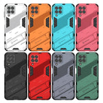 Punk Armor 2 in 1 PC + custodia per telefono antiurto in TPU con supporto invisibile, For Samsung Galaxy M33 5G India, For Samsung Galaxy M33 5G