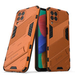 Punk Armor 2 in 1 PC + custodia per telefono antiurto in TPU con supporto invisibile, For Samsung Galaxy M33 5G India, For Samsung Galaxy M33 5G