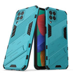 Punk Armor 2 in 1 PC + custodia per telefono antiurto in TPU con supporto invisibile, For Samsung Galaxy M33 5G India, For Samsung Galaxy M33 5G