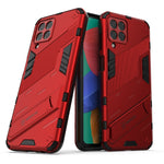 Punk Armor 2 in 1 PC + custodia per telefono antiurto in TPU con supporto invisibile, For Samsung Galaxy M33 5G India, For Samsung Galaxy M33 5G