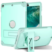 Custodia per tablet con supporto per PC + silicone, For iPad 9.7 2018 / 2017, For iPad 10.2 2020 / 2019
