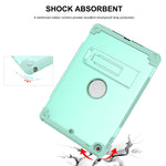 Custodia in silicone con supporto per iPad 9.7" e 10.2"