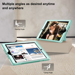 Custodia in silicone con supporto per iPad 9.7" e 10.2"