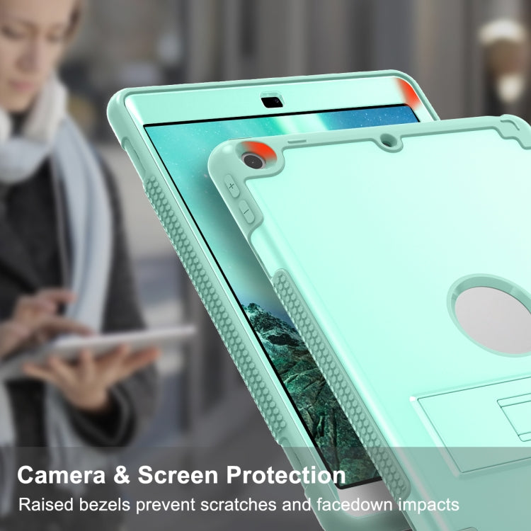 Custodia per tablet con supporto per PC + silicone, For iPad 9.7 2018 / 2017, For iPad 10.2 2020 / 2019