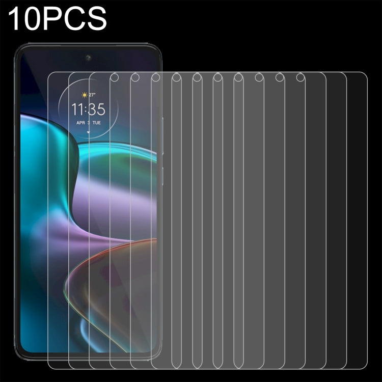 10 pellicole in vetro temperato da 0,26 mm 9H 2,5D, For Motorola Edge 30(10 PCS)