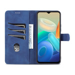 AZNS Skin Feel Calf Texture Custodia per telefono orizzontale in pelle a conchiglia, For vivo Y33s/Y75 5G