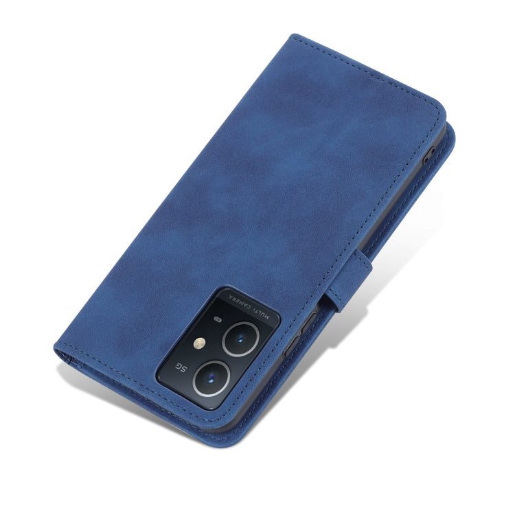 AZNS Skin Feel Calf Texture Custodia per telefono orizzontale in pelle a conchiglia, For vivo Y33s/Y75 5G