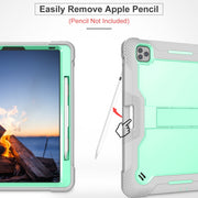 Custodia per tablet antiurto in silicone + PC, For iPad Pro 12.9 inch 2022 / 2021 / 2020 / 2018