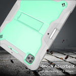 Custodia silicone e PC per iPad Pro 12.9 2018-2022